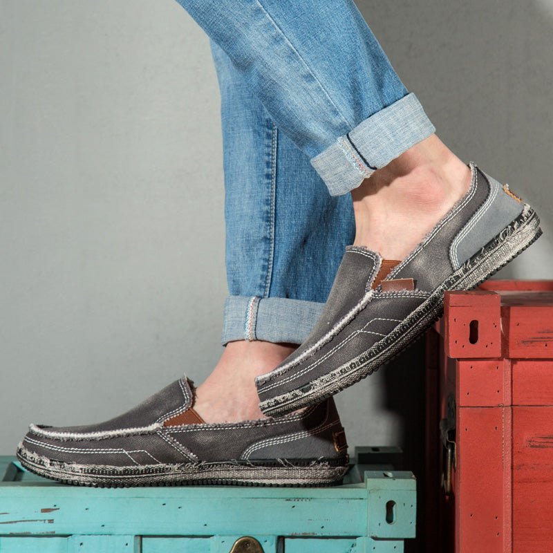 Canvas Slip - On Shoes - Luxoria