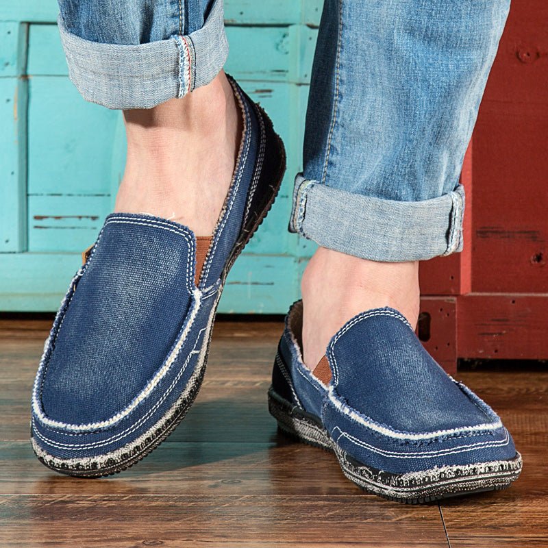 Canvas Slip - On Shoes - Luxoria