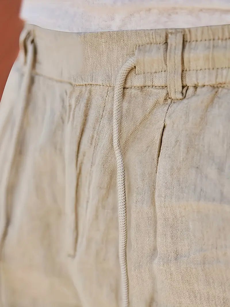 Elegant Linen Pants - Luxoria
