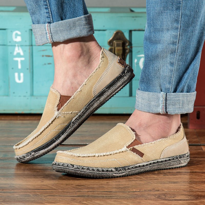 Canvas Slip - On Shoes - Luxoria