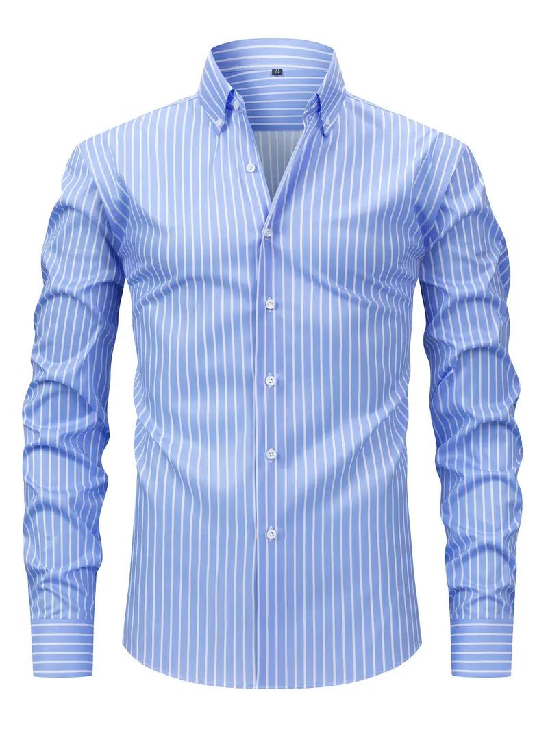 Chic Striped Shirt - Luxoria