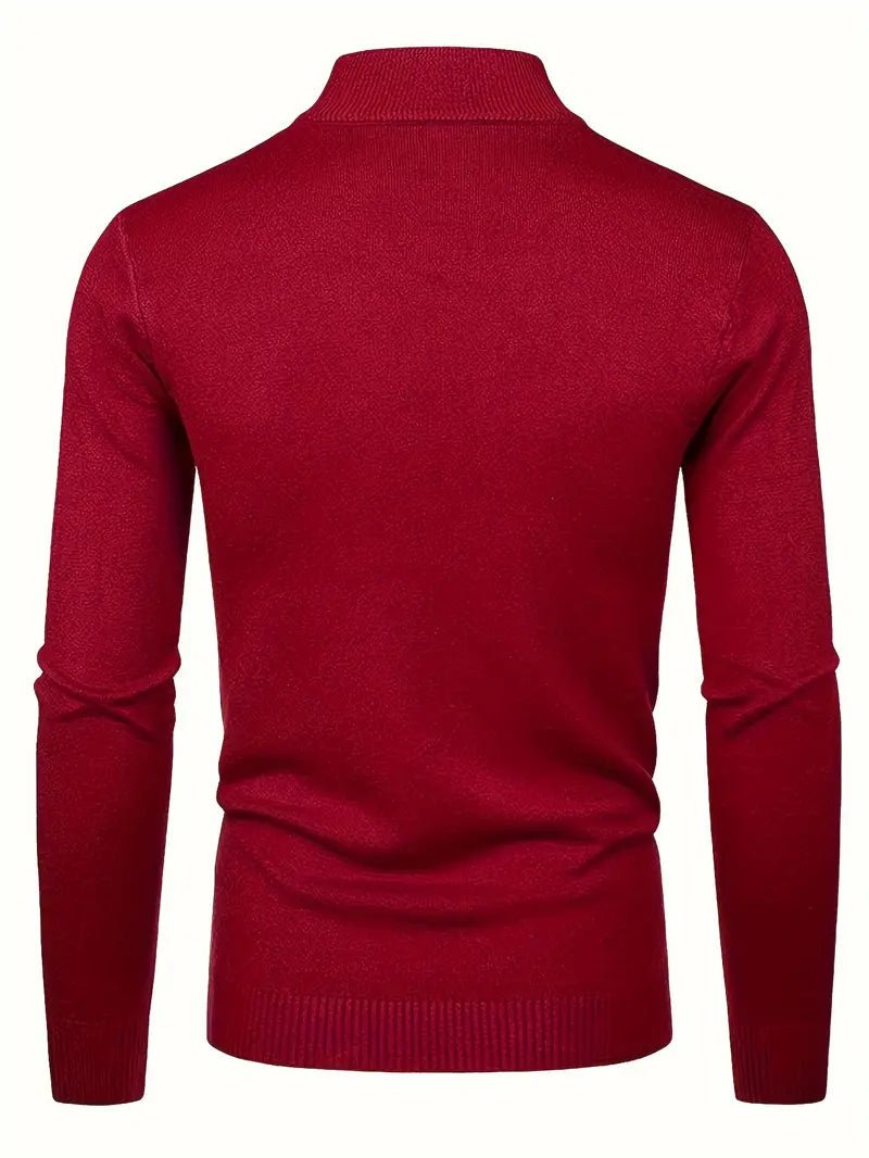 Elegant Turtleneck Sweater - Luxoria
