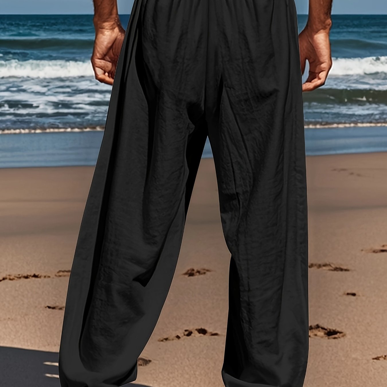 Casual Linen Pants - Luxoria