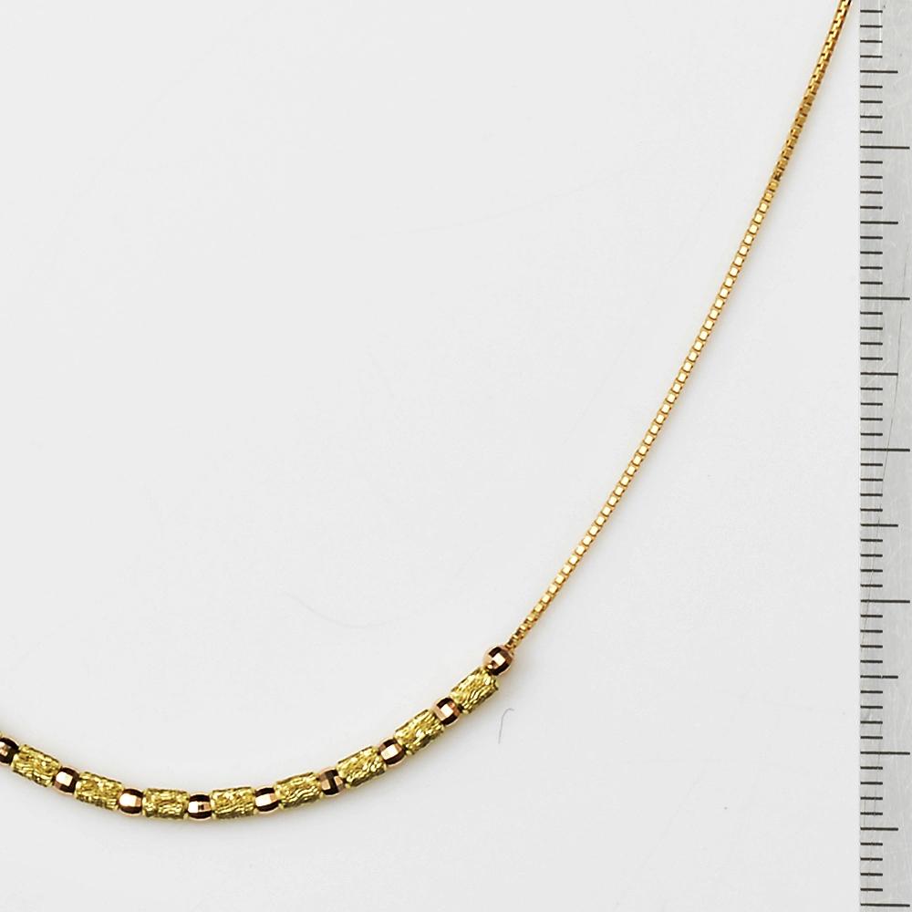 18K YG J - 257 - 11YP BHMV 18" - Luxoria