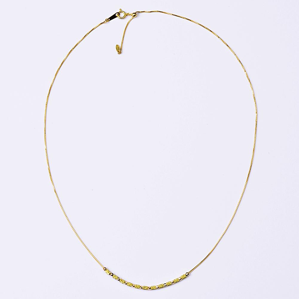 18K YG J - 257 - 11YP BHMV 18" - Luxoria
