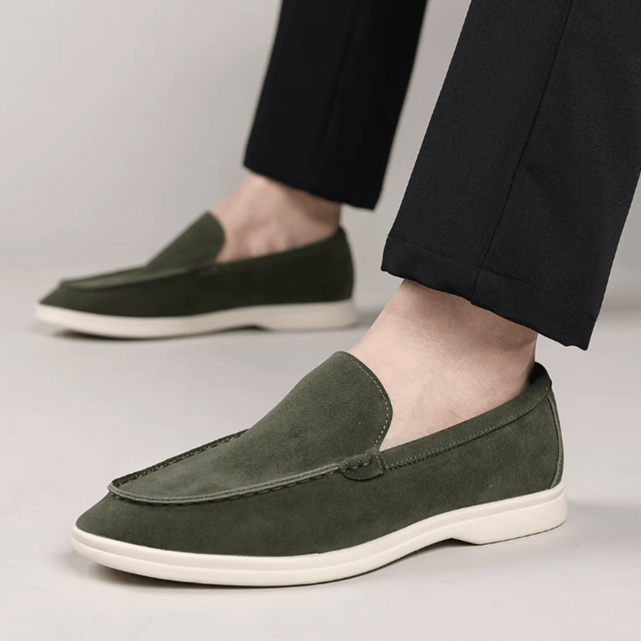 Classic Suede Loafers - Luxoria