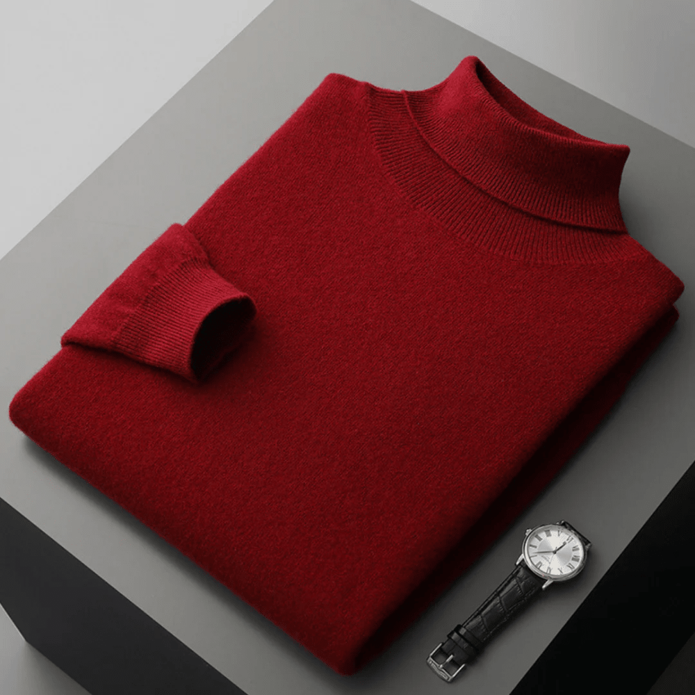 Cagliari Merino Wool Trutleneck - Luxoria