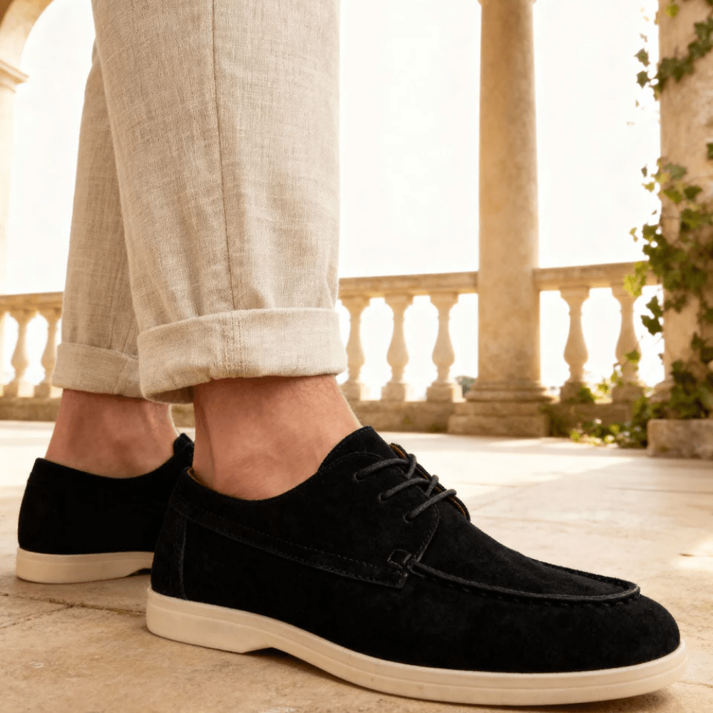 Elegant Suede Shoes - Luxoria