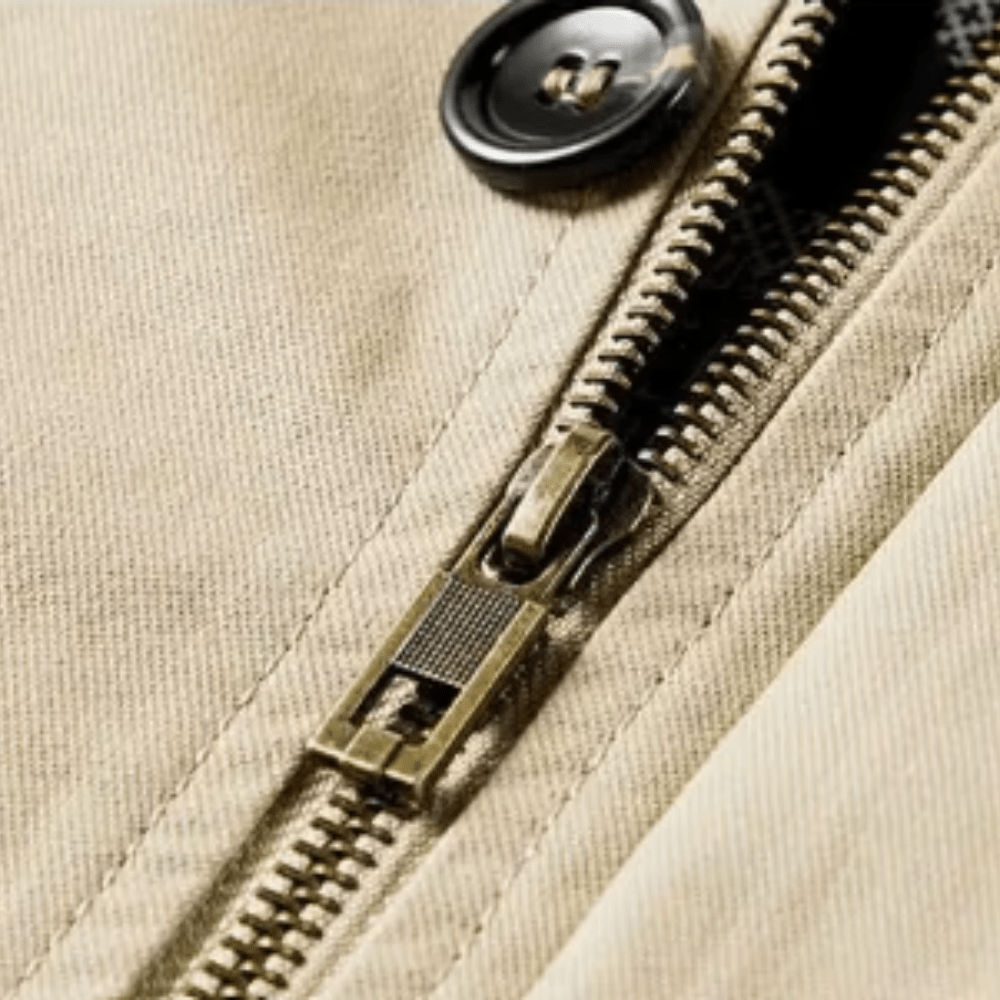 Elegant Multi - Pocket Jacket - Luxoria
