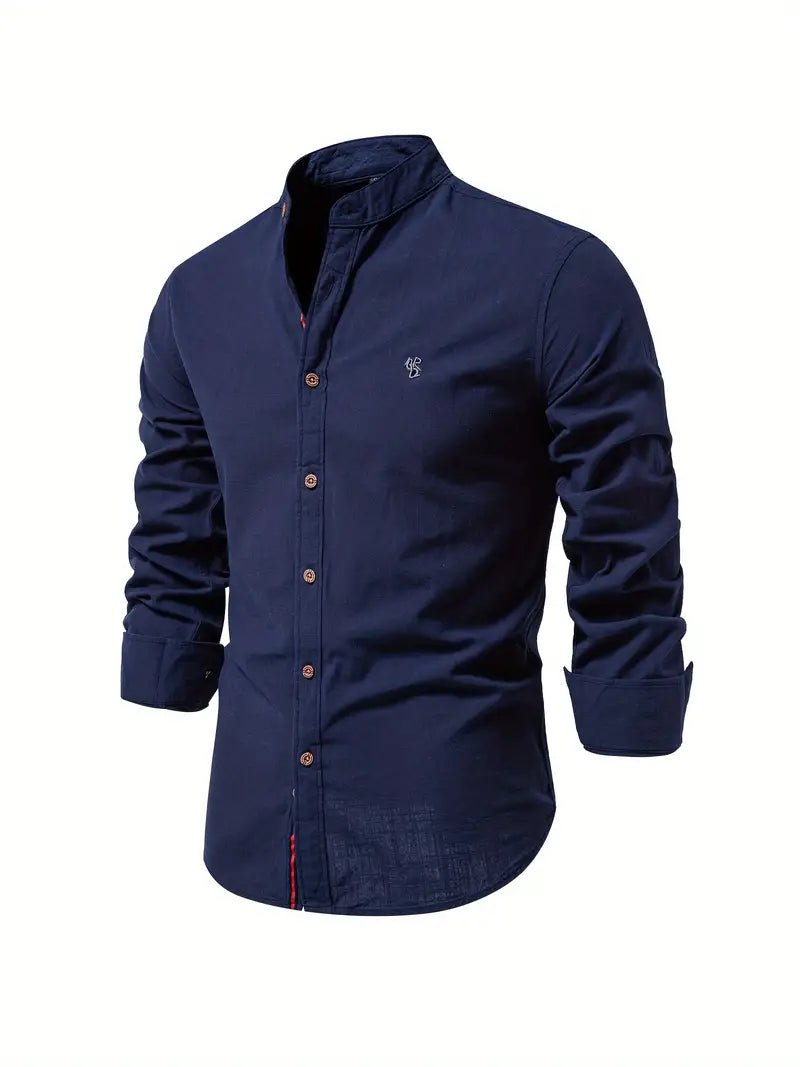 Elegant Breathable Men's Shirt - Luxoria