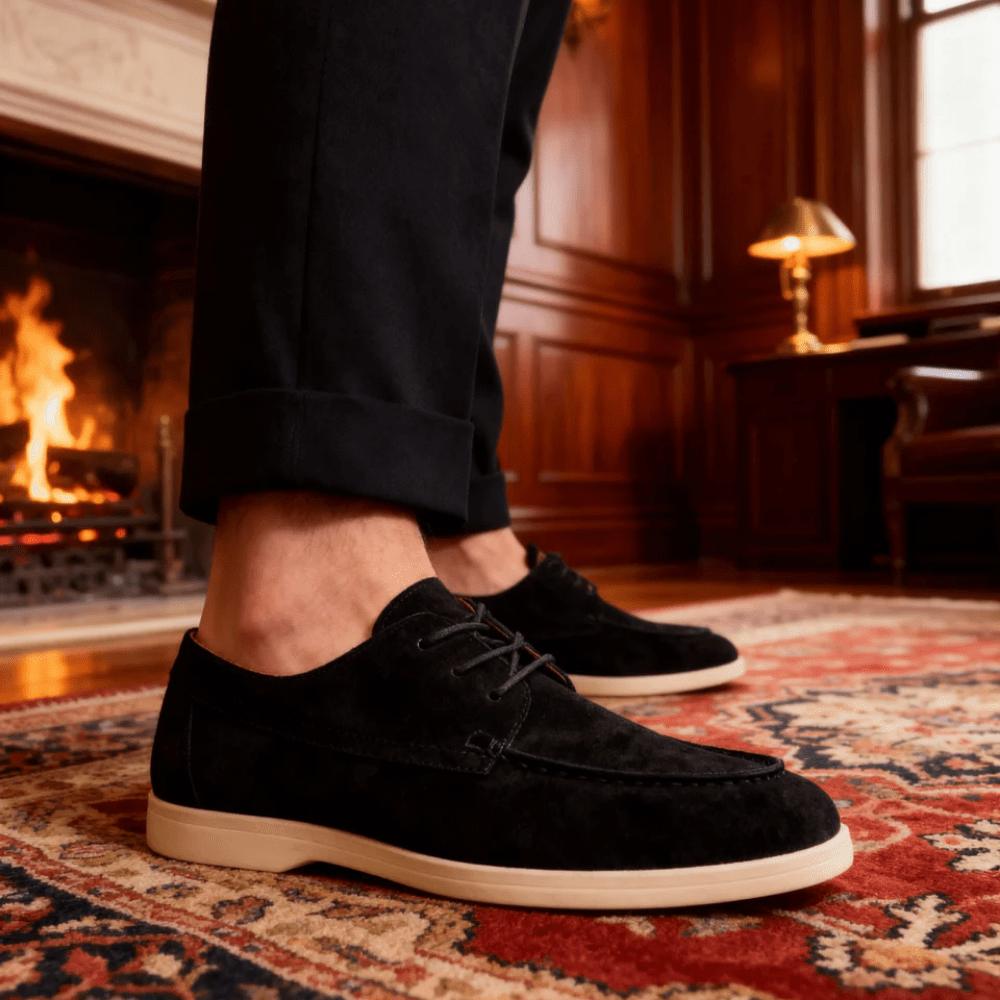 Elegant Suede Shoes - Luxoria