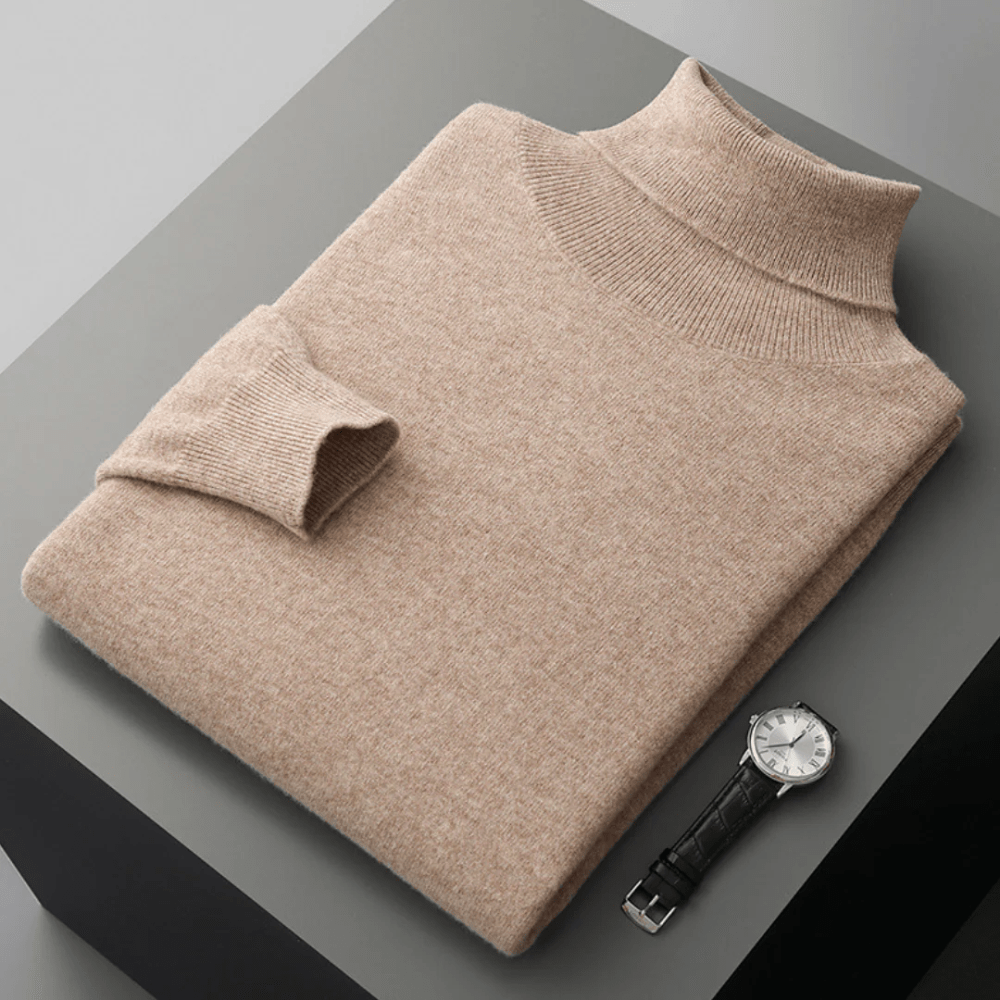 Cagliari Merino Wool Trutleneck - Luxoria