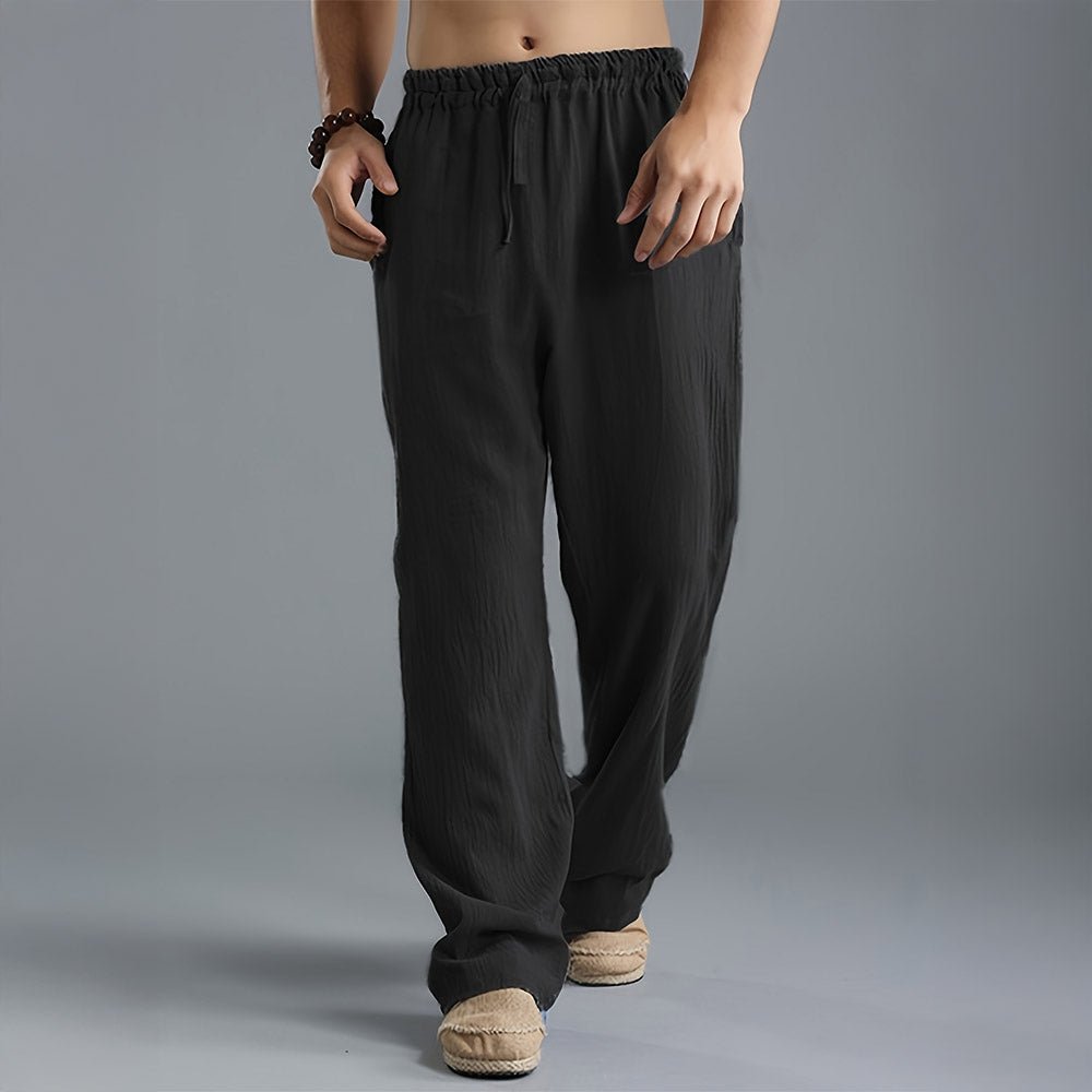 Breathable Linen Pants - Luxoria