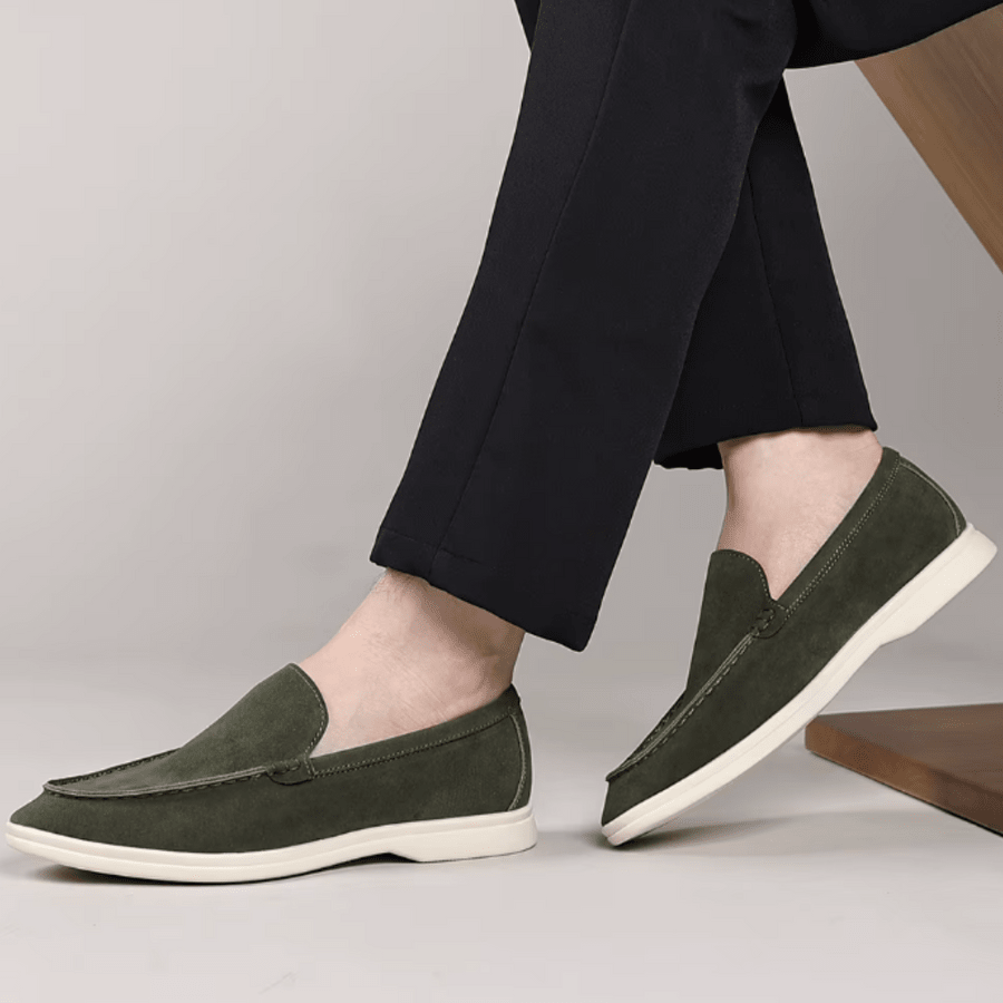 Classic Suede Loafers - Luxoria