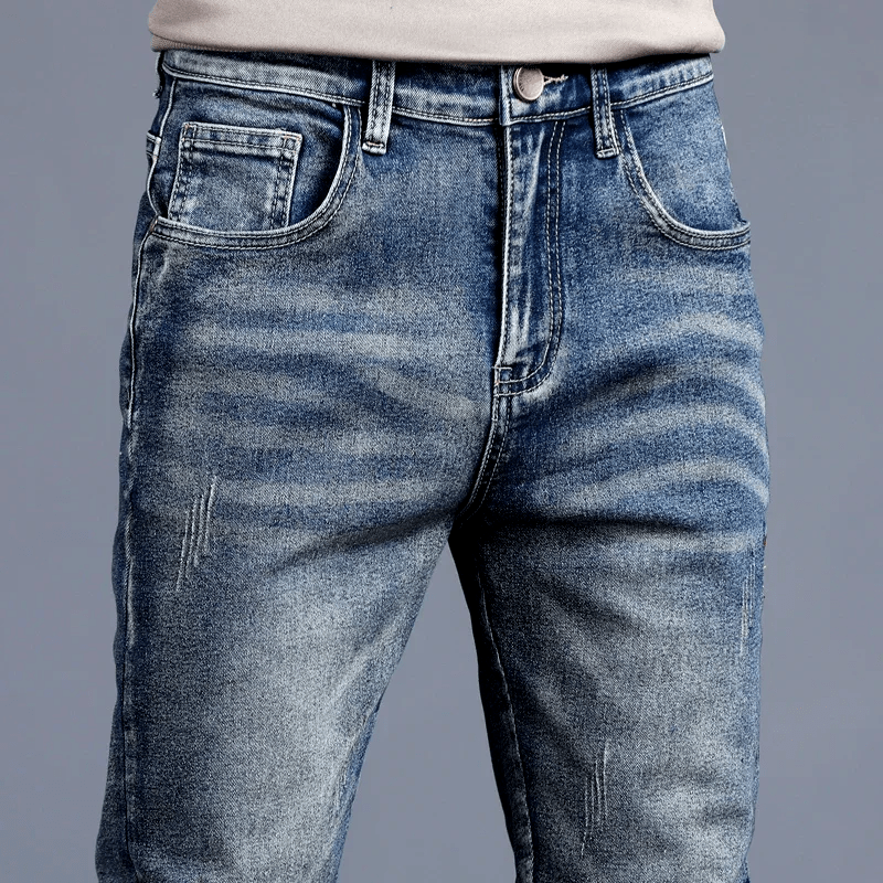 Slim Fit Denim Jeans - Luxoria