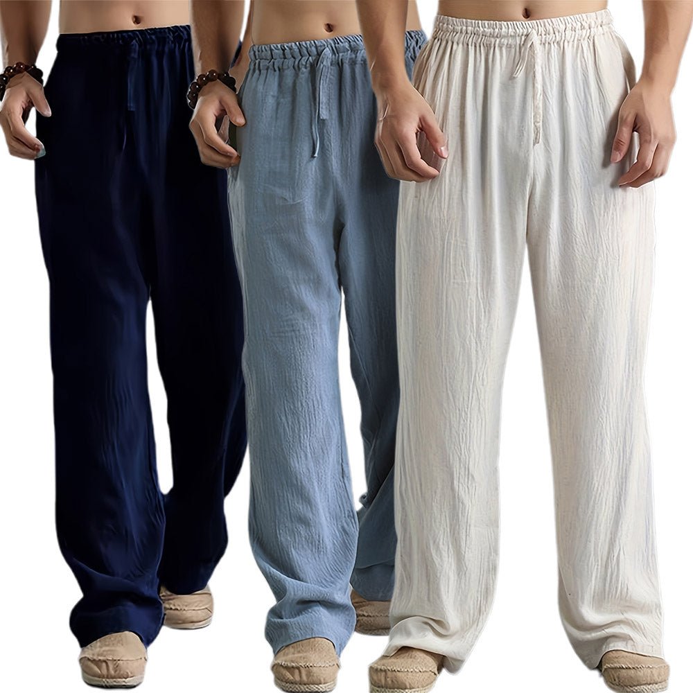 Breathable Linen Pants - Luxoria
