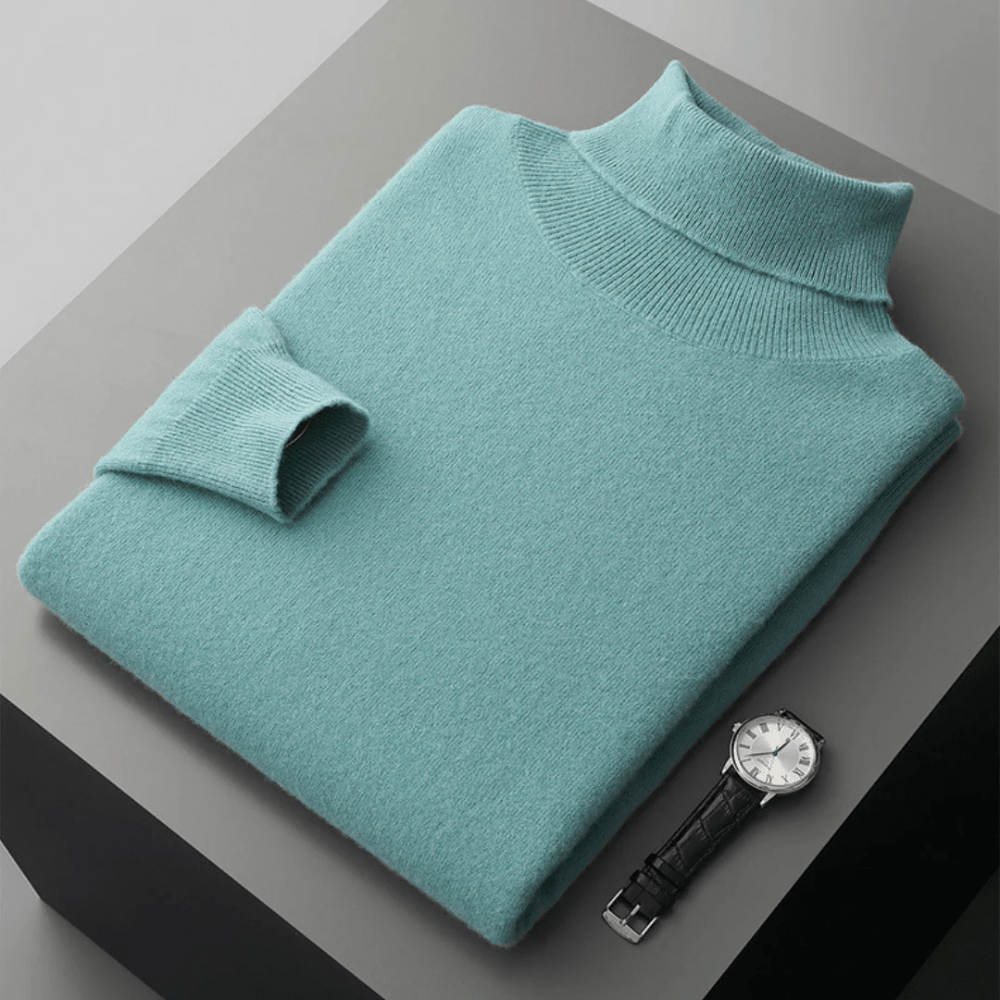 Cagliari Merino Wool Trutleneck - Luxoria