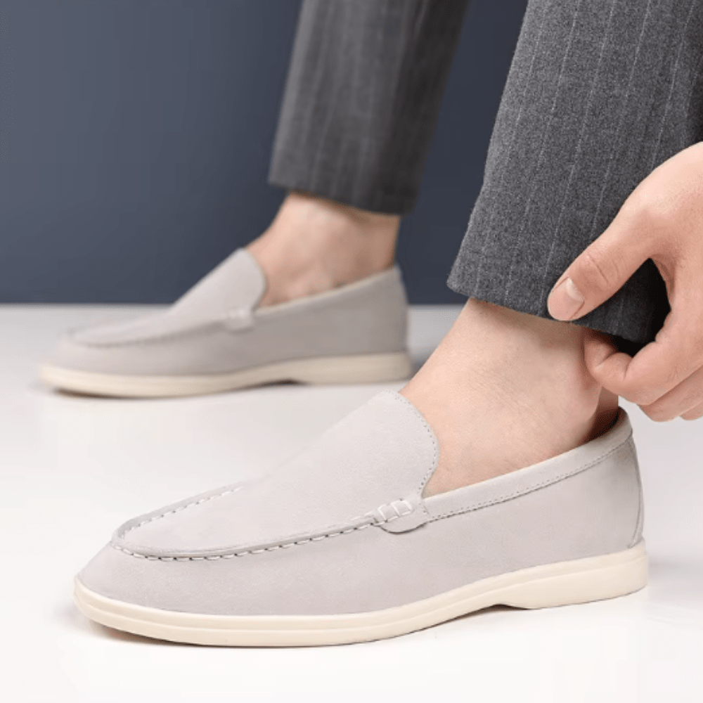 Classic Suede Loafers - Luxoria