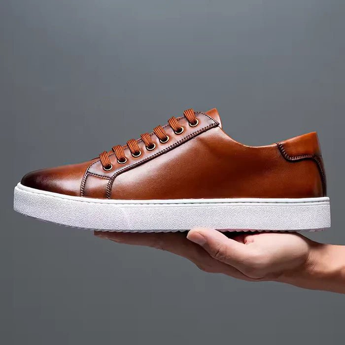 Saint - Tropez Leather Shoes - Luxoria