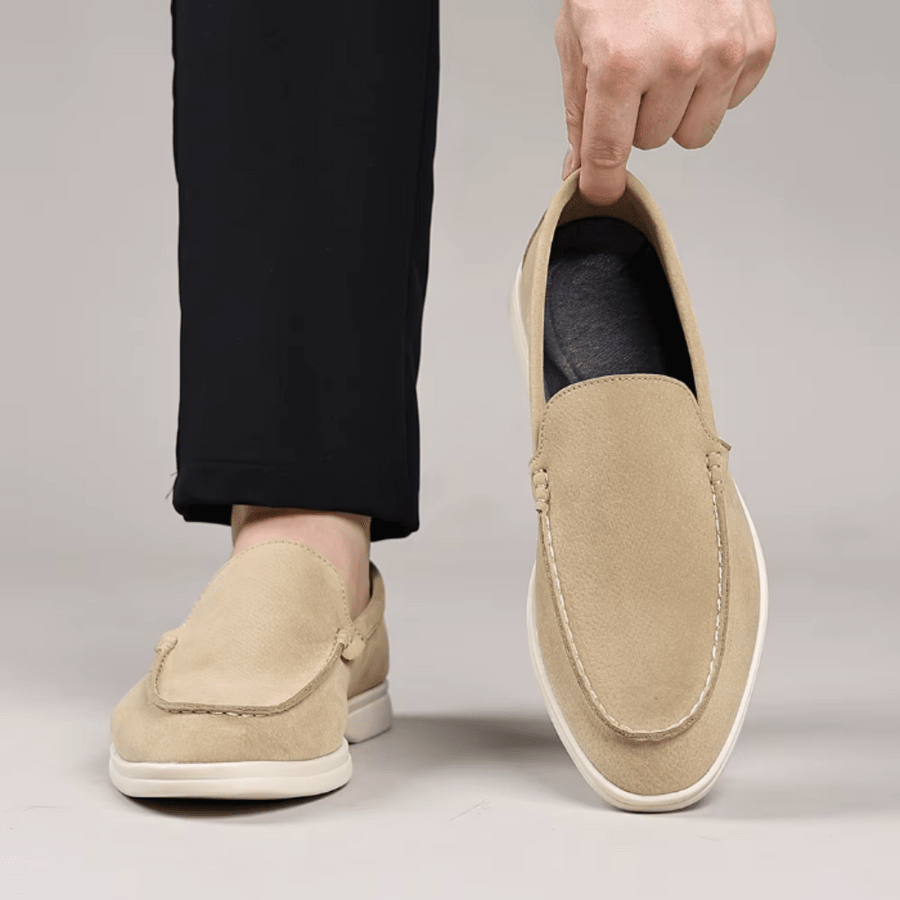Classic Suede Loafers - Luxoria