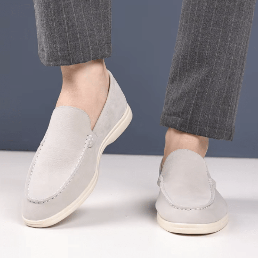 Classic Suede Loafers - Luxoria