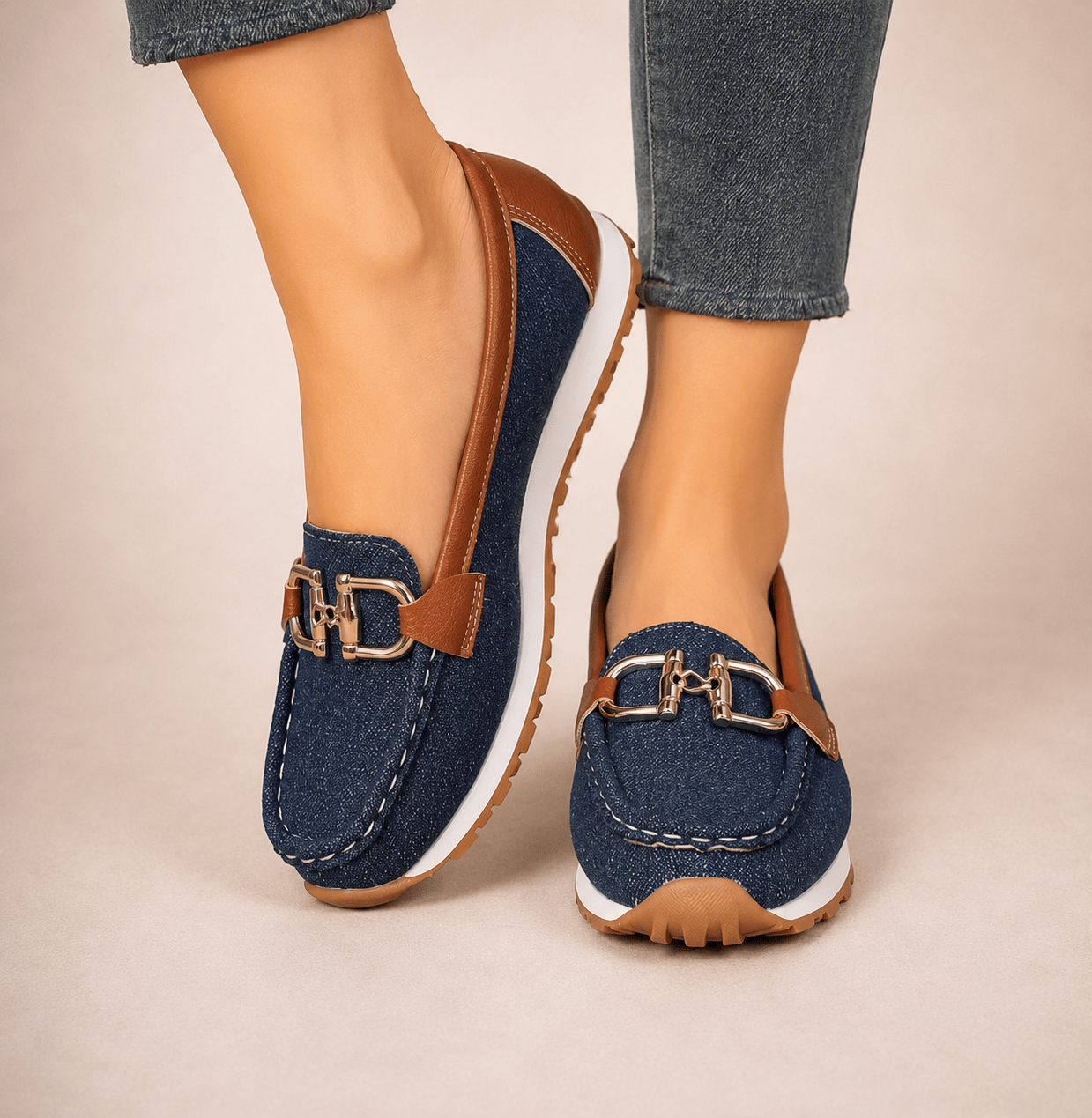 Lucia - Zapatillas deportivas tipo mocasín - Luxoria