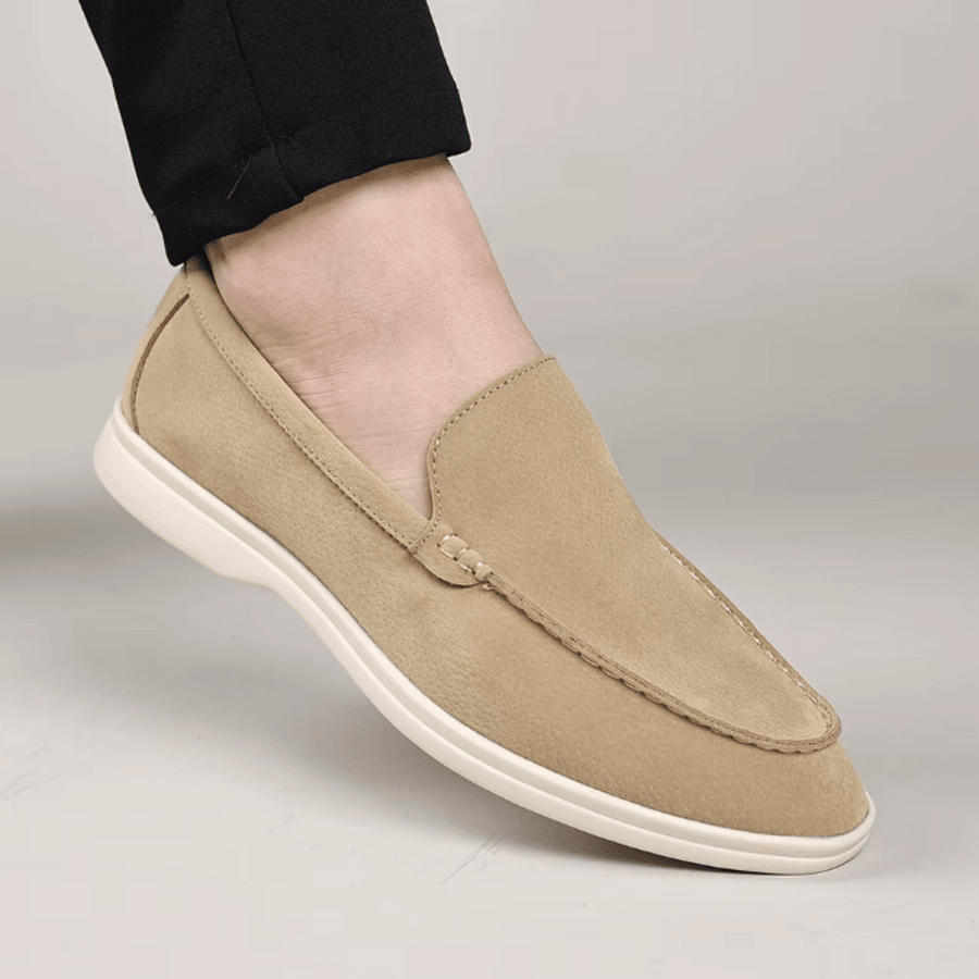 Classic Suede Loafers - Luxoria
