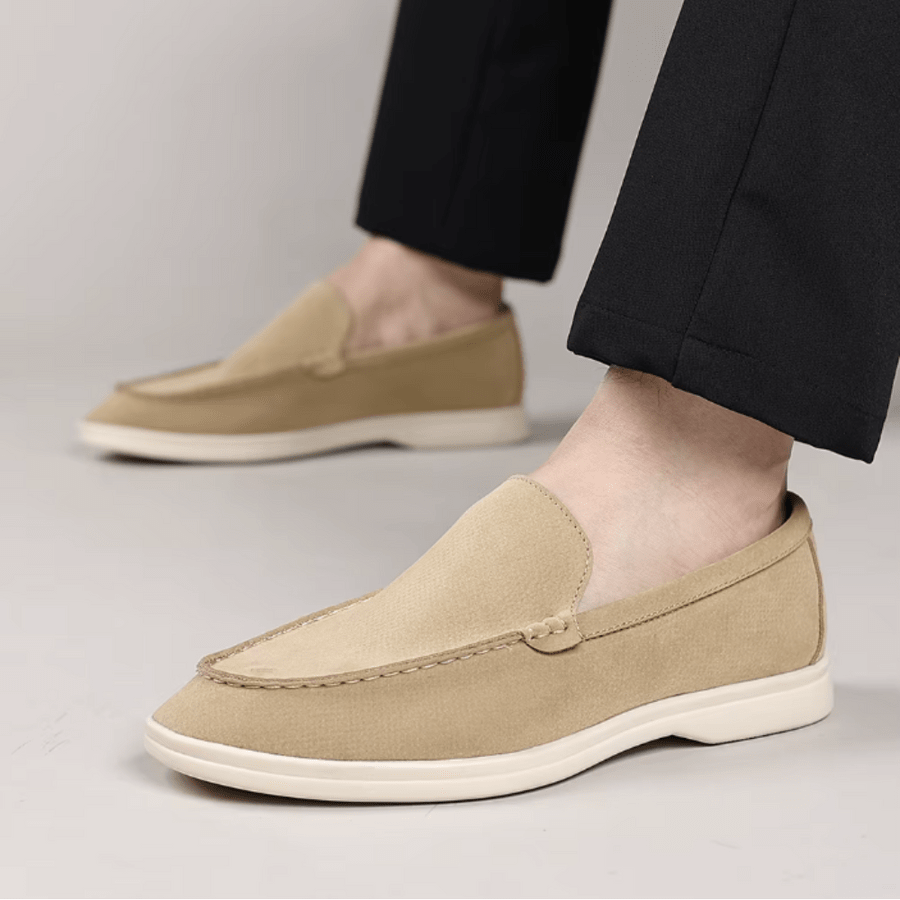 Classic Suede Loafers - Luxoria