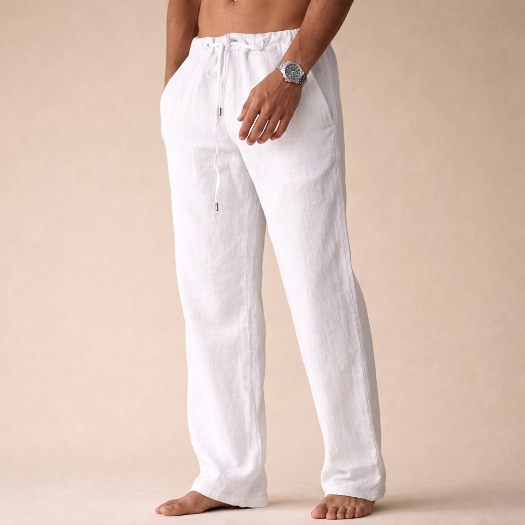 Linen Men's Pants - Luxoria