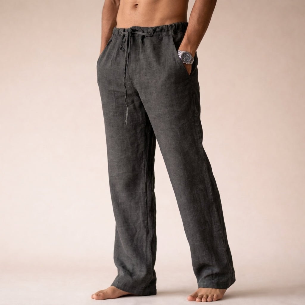 Linen Men's Pants - Luxoria