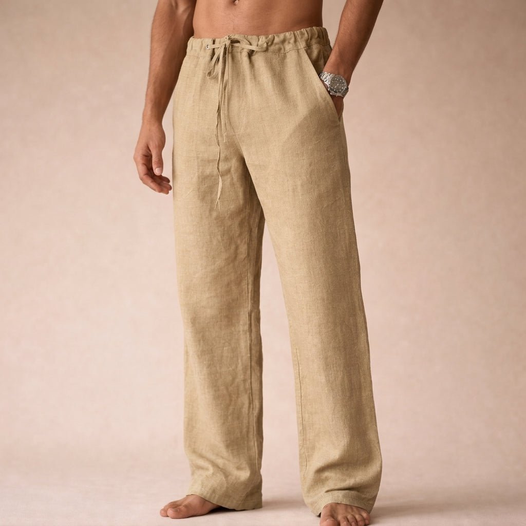 Linen Men's Pants - Luxoria