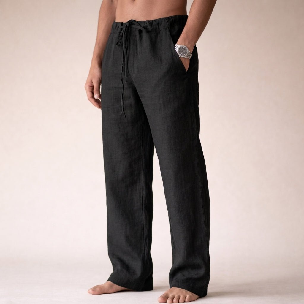 Linen Men's Pants - Luxoria