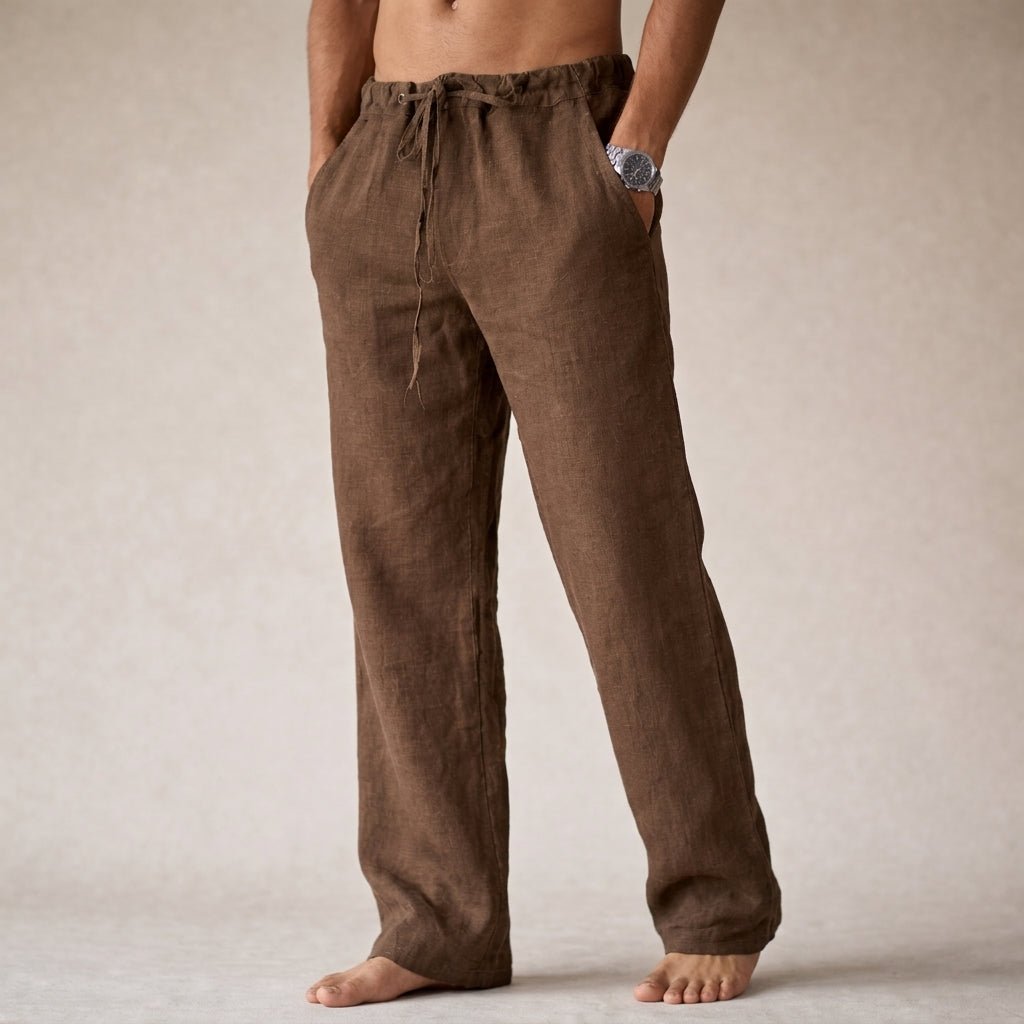 Linen Men's Pants - Luxoria