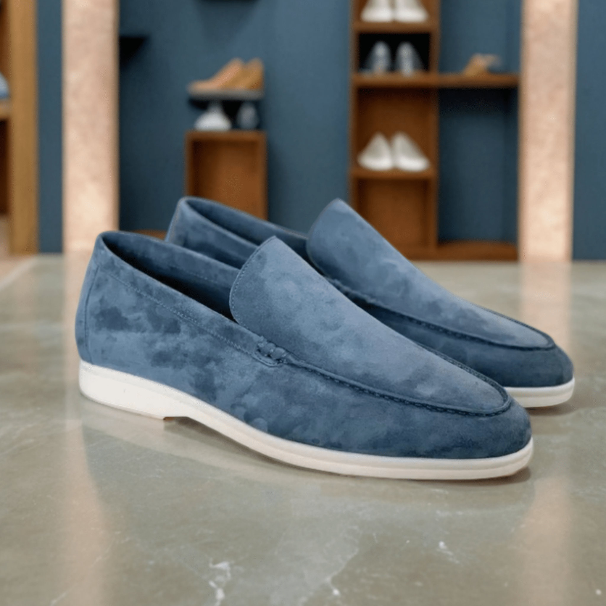 Premium Suede Loafers - Luxoria