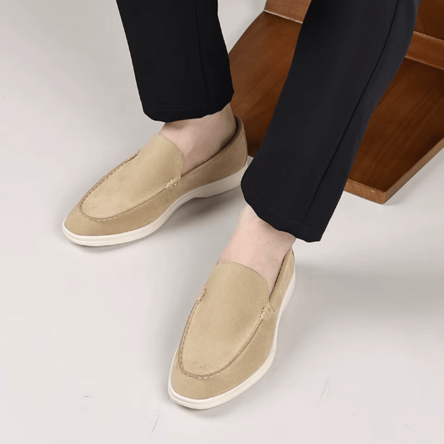 Classic Suede Loafers - Luxoria