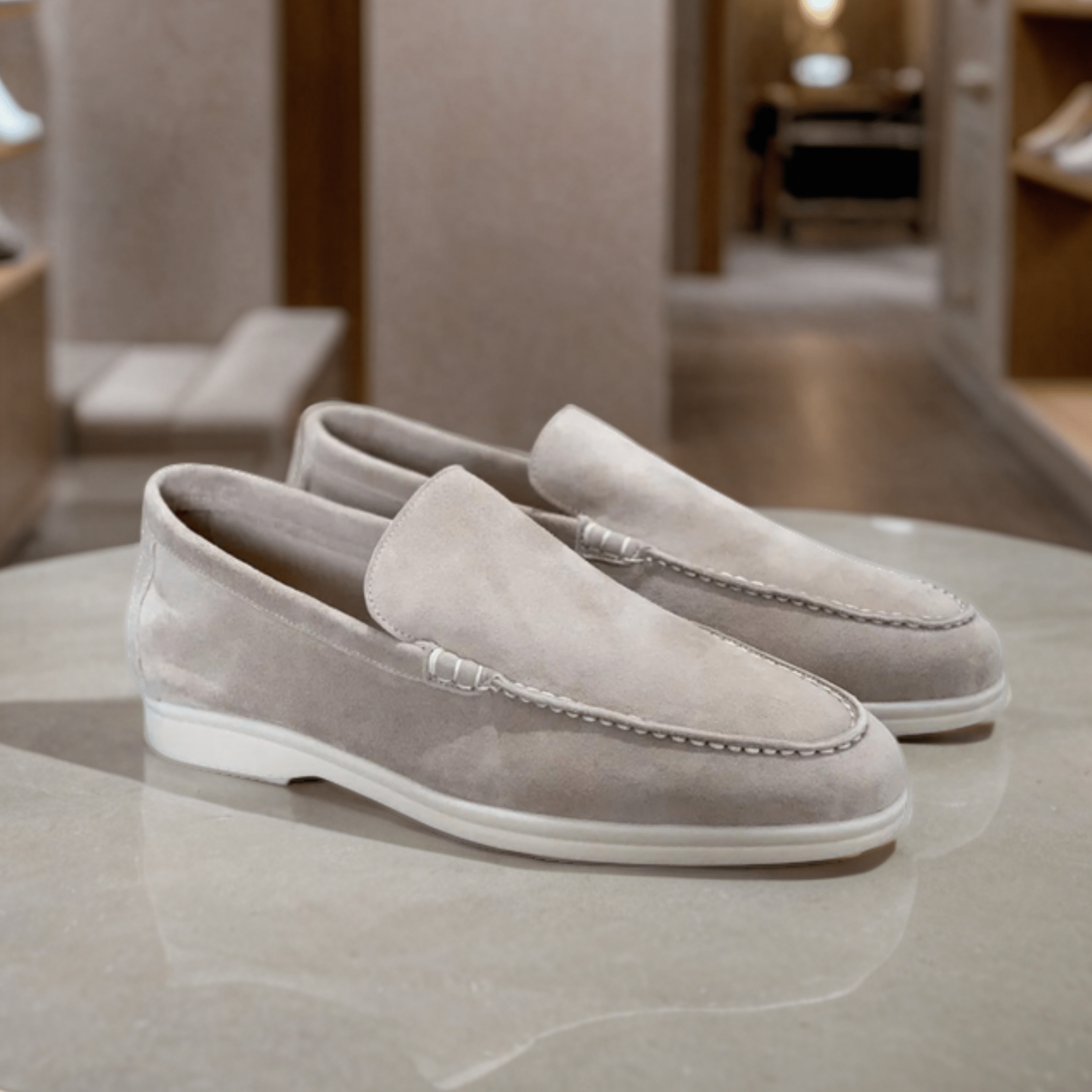 Premium Suede Loafers - Luxoria