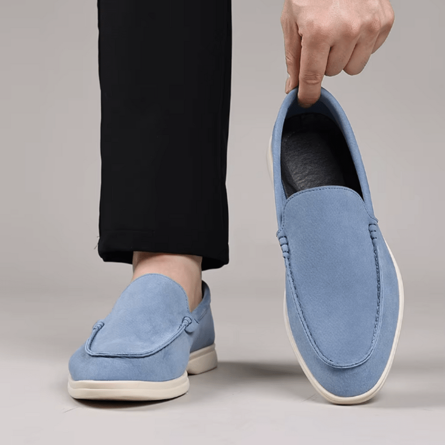 Classic Suede Loafers - Luxoria