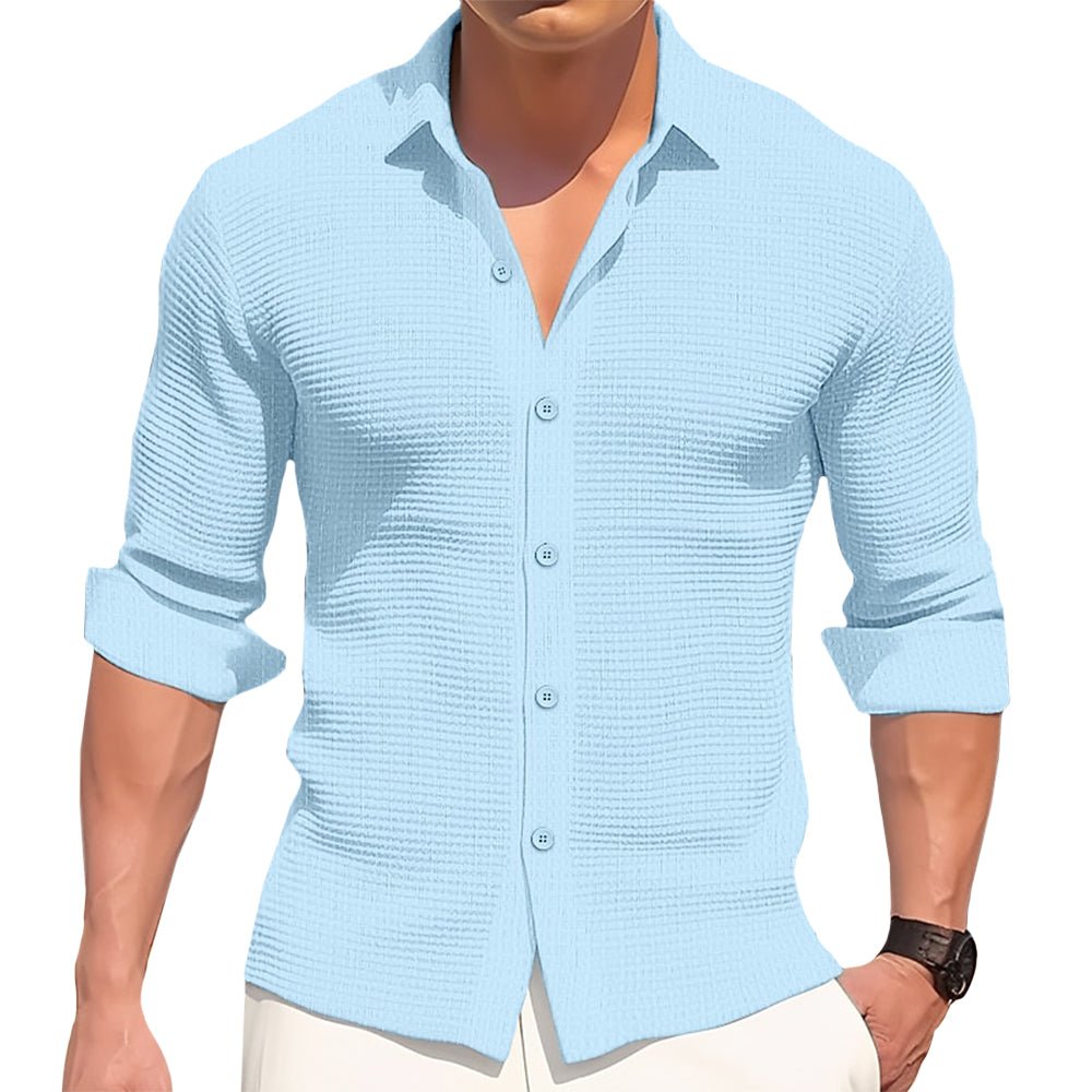 Casual Cotton Shirt - Luxoria