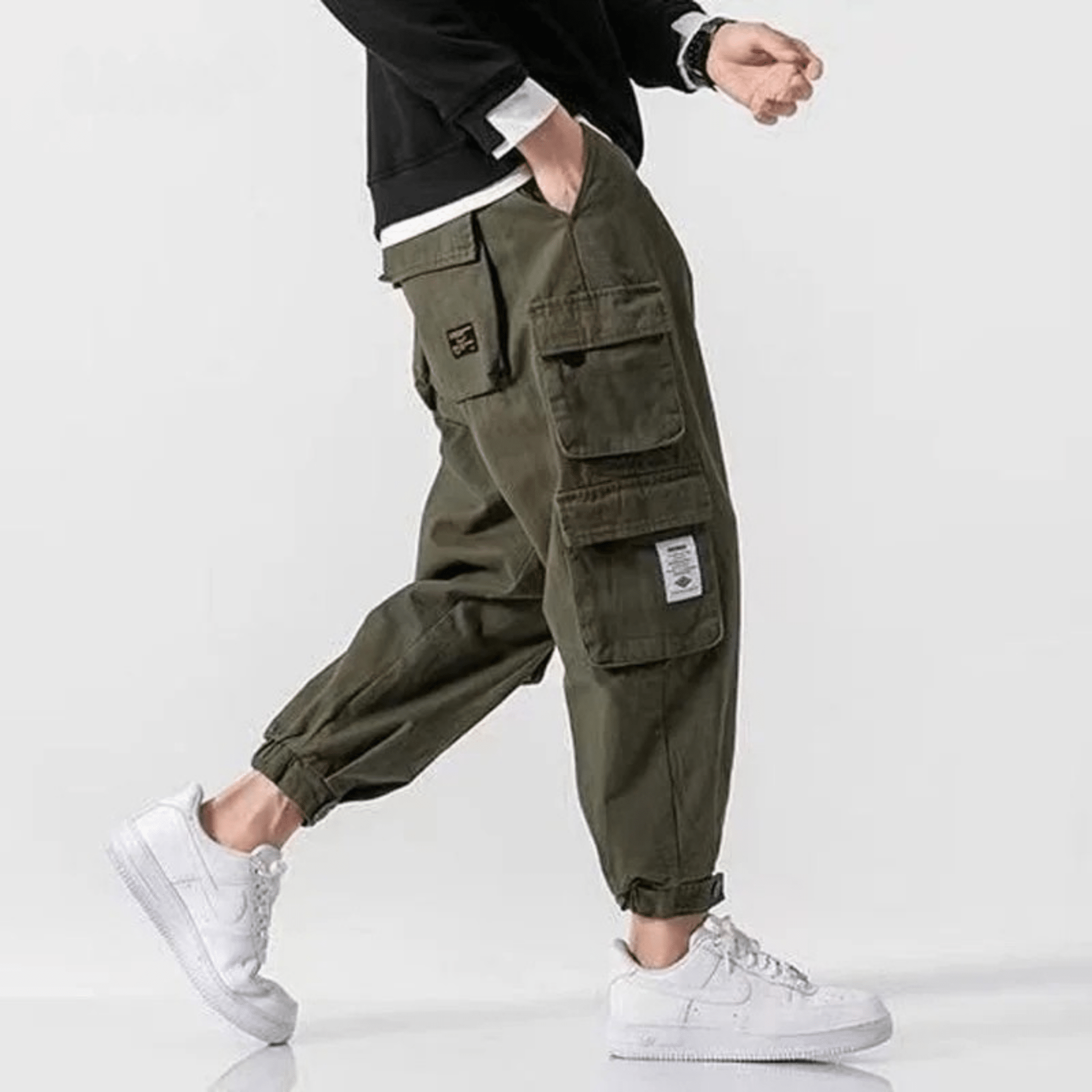 Elegant Cargo Pants - Luxoria
