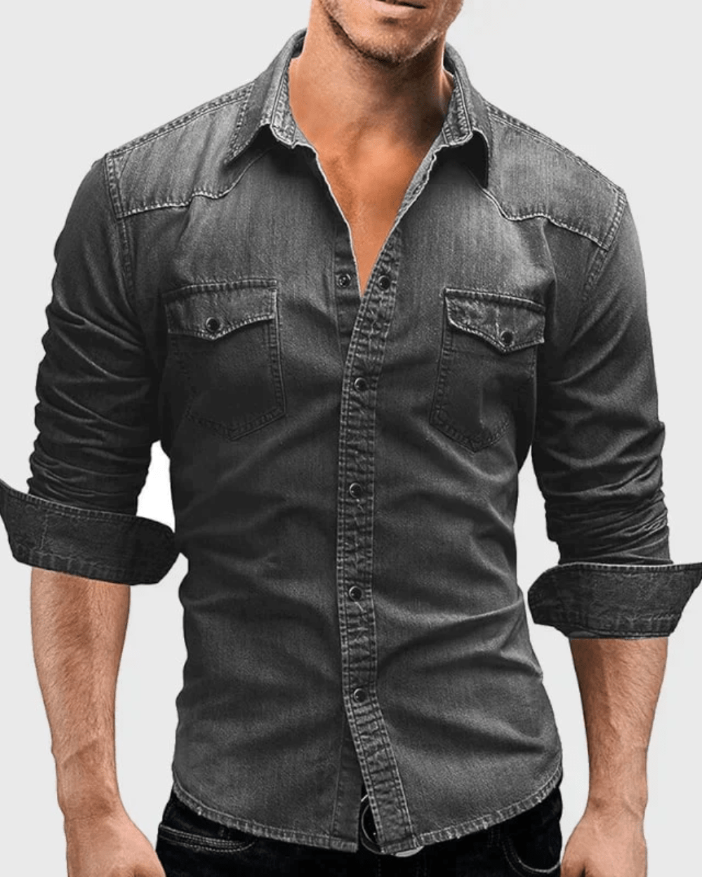 Denim Shirt - Luxoria