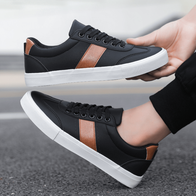 Miami Leather Sneakers - Luxoria