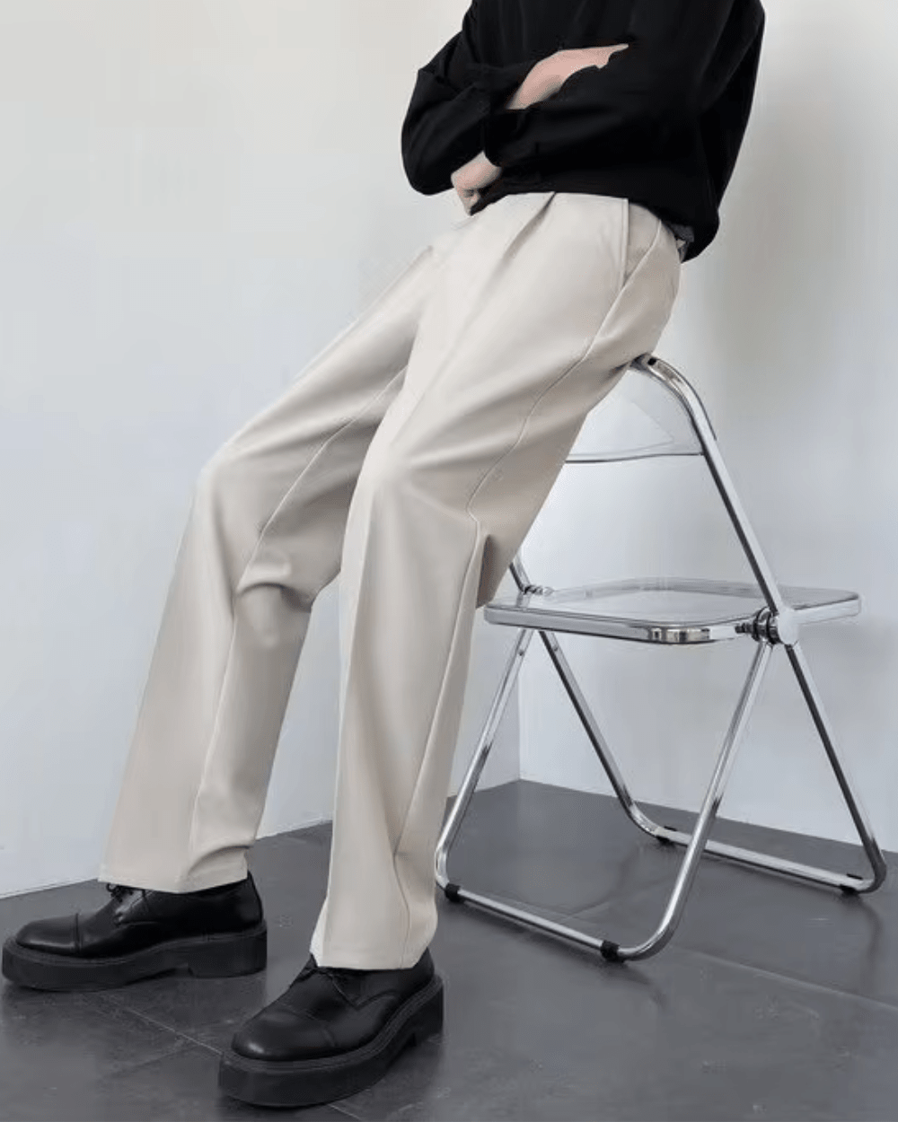 Milan Wide Fit Pantalon - Luxoria