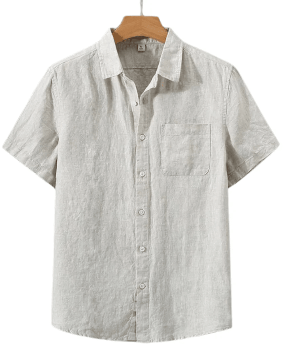 Santorini Linen Shirt - Luxoria