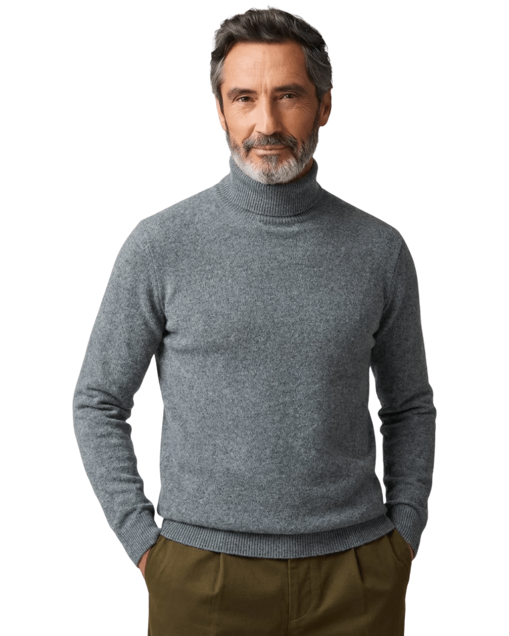 Elegant Cashmere Turtleneck - Luxoria