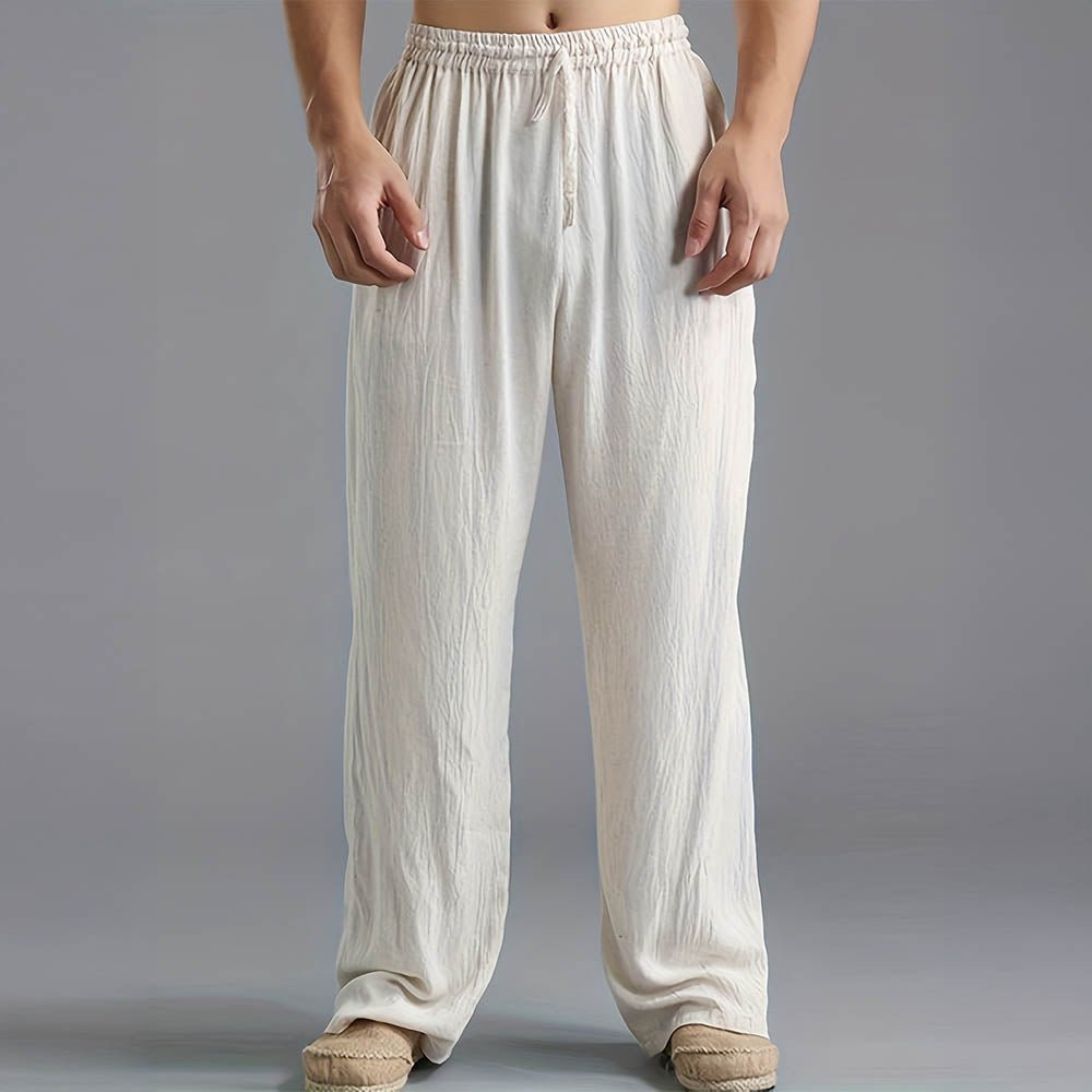 Breathable Linen Pants - Luxoria