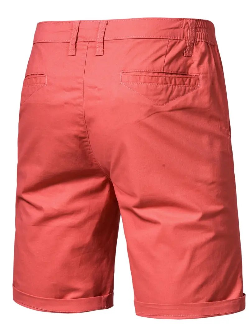 Elegant Cotton Shorts - Luxoria
