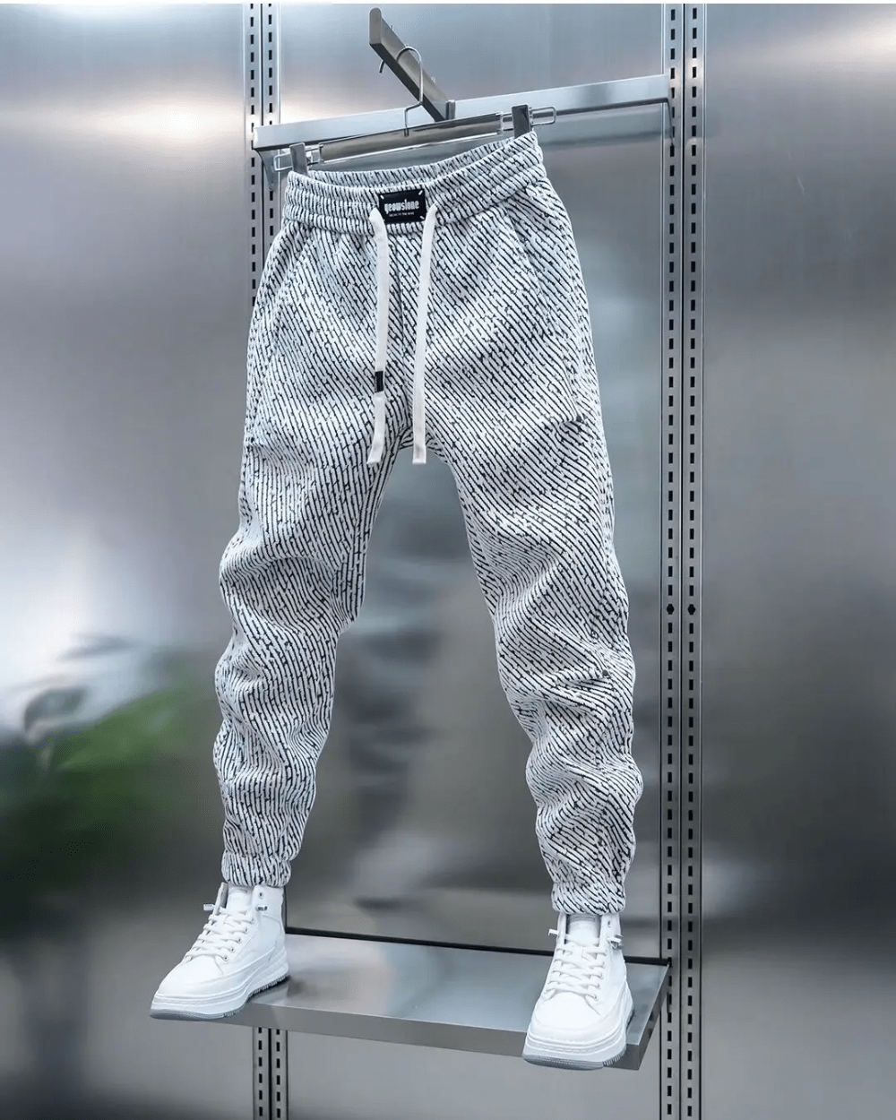 Casual Pants with Pattern - Luxoria