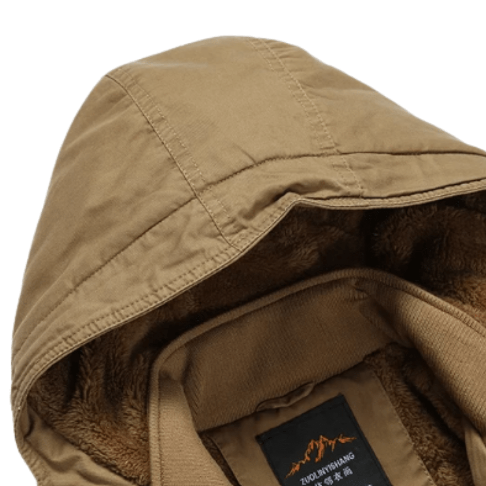 Elegant Cotton Padded Winter Jacket - Luxoria