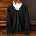 Chic V - Neck Sweater - Luxoria