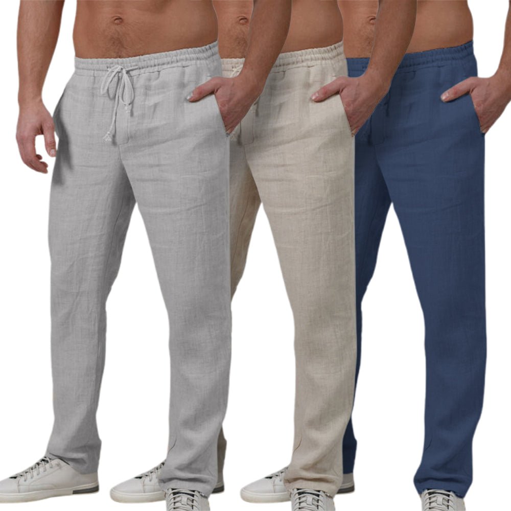Elegant Linen Pants - Luxoria